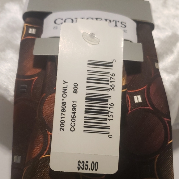 NWT Concepts by Claiborne Tie - Picture 4 of 4